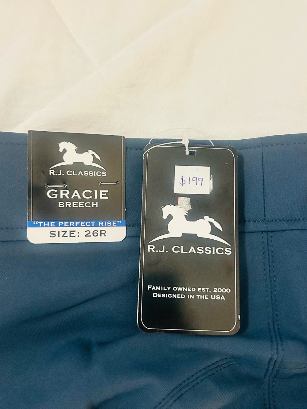 RJ Classics Gracie Breech Women’s Breeches in Evening Blue Size 26